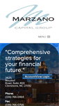 Mobile Screenshot of marzanocapitalgroup.com